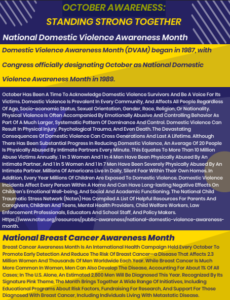 OCTOBER AWARENESS 1