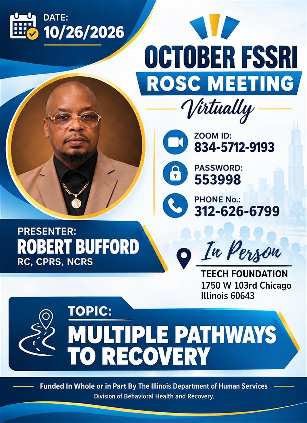 OCTOBER FSSRI ROSC MEETING